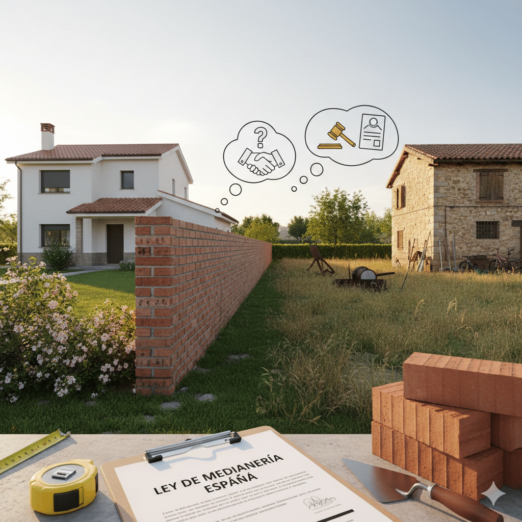¿Se puede levantar un muro entre dos casas colindantes? | Soluciones y ...
